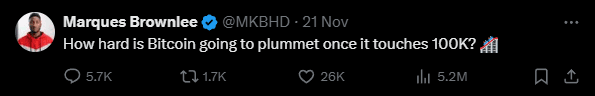 Crypto Diss Tweet